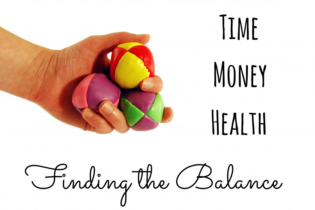 Time, Money, Health: Finding the Balance