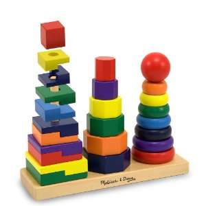 Melissa and Doug Geometric Stacker