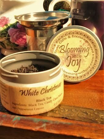 Blooming with Joy White Christmas Tea