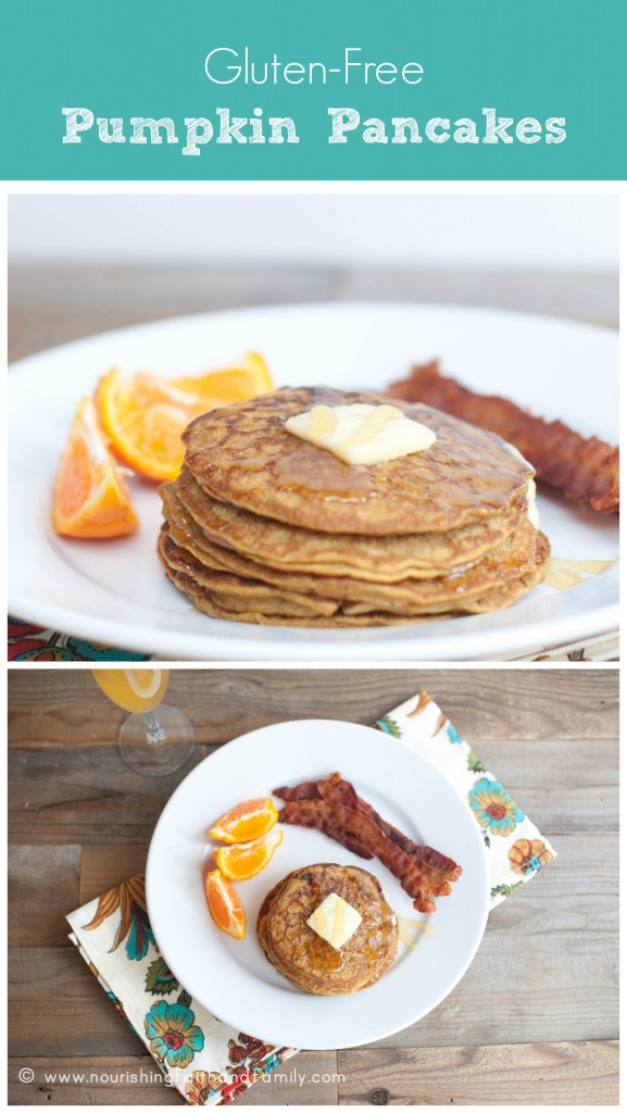 Gluten Free Pumpkin Pancakes