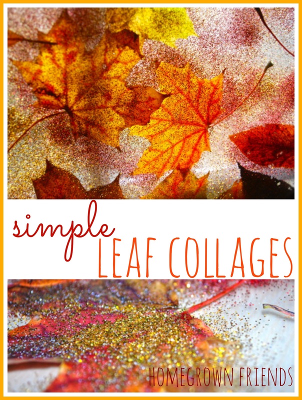 Fall Leaf Collage