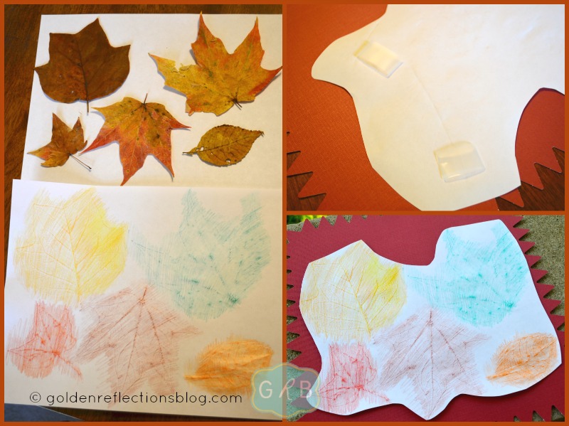 Leaf Rubbing Craft