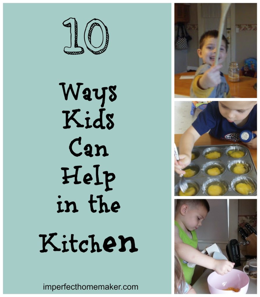 10 Ways Kids Can Help in the Kitchen