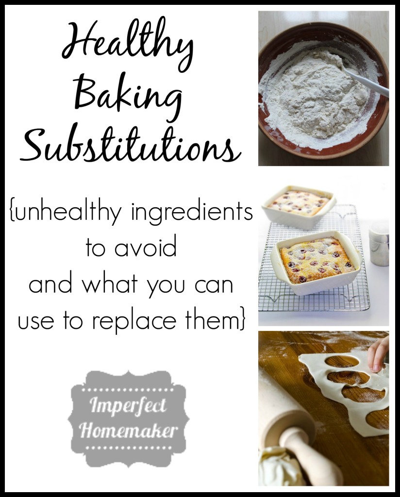 Healthy Baking Substitutions