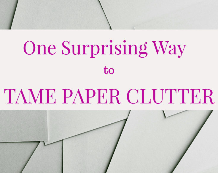 Tame paper clutter for good!